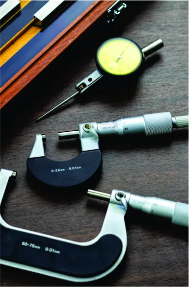 In-house measuring instruments