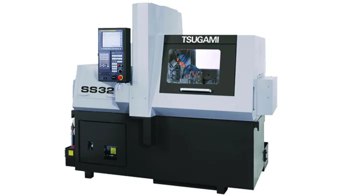 Swiss-type CNC automatic lathe